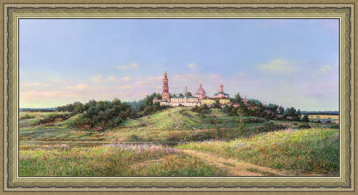 купить картину, "Иоанно-Богословский монастырь", 