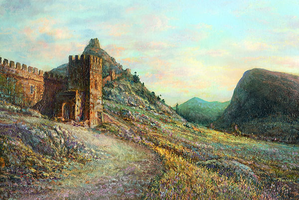 Купить историческую живопись. Крым.